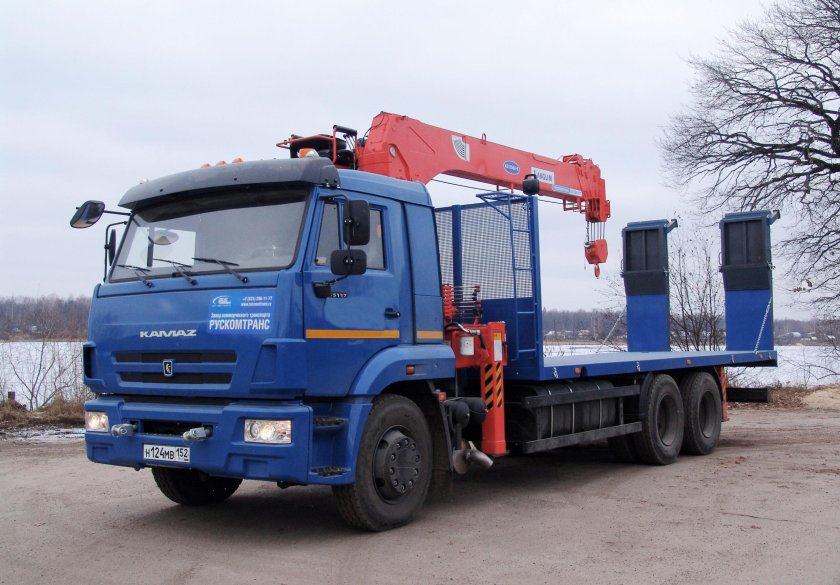 КАМАЗ 65117 эвакуатор