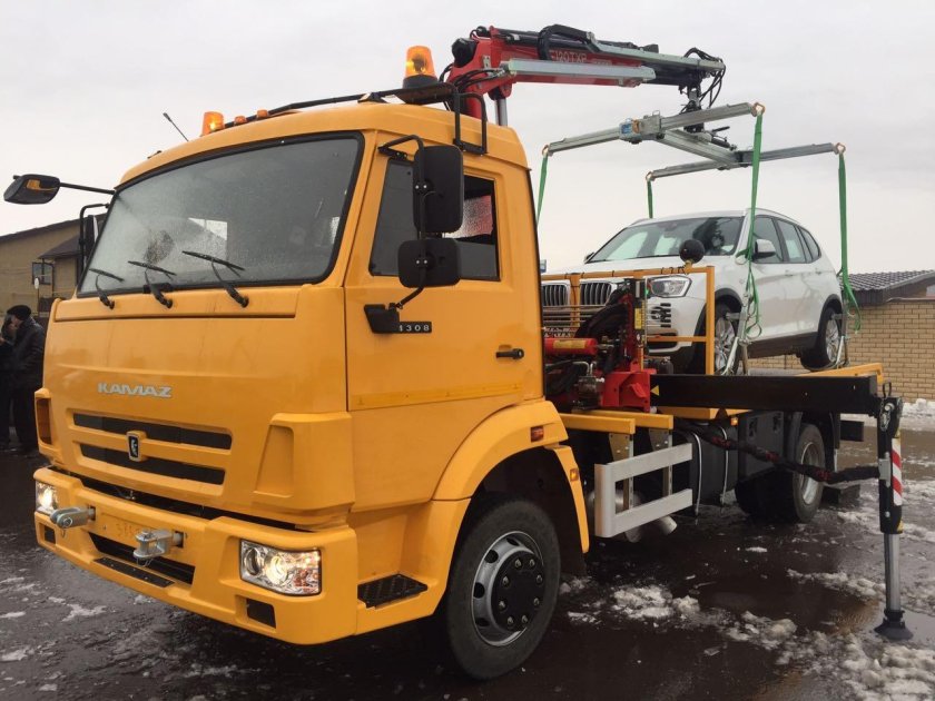 КАМАЗ 65115 эвакуатор