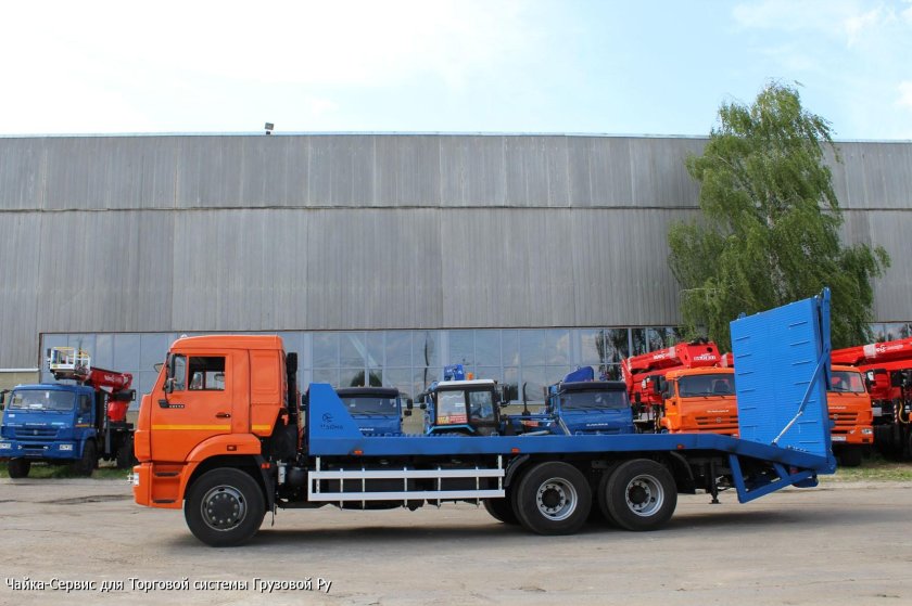 КАМАЗ 65117 эвакуатор