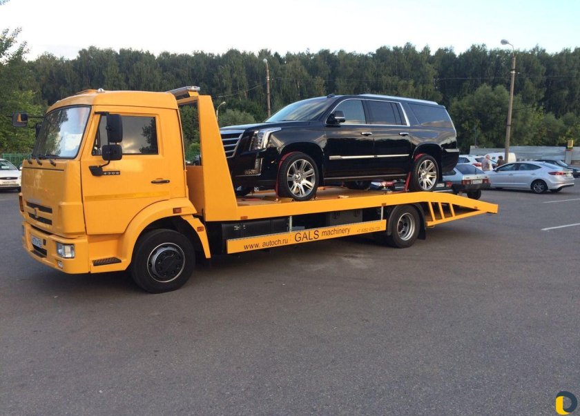 КАМАЗ эвакуатор новый