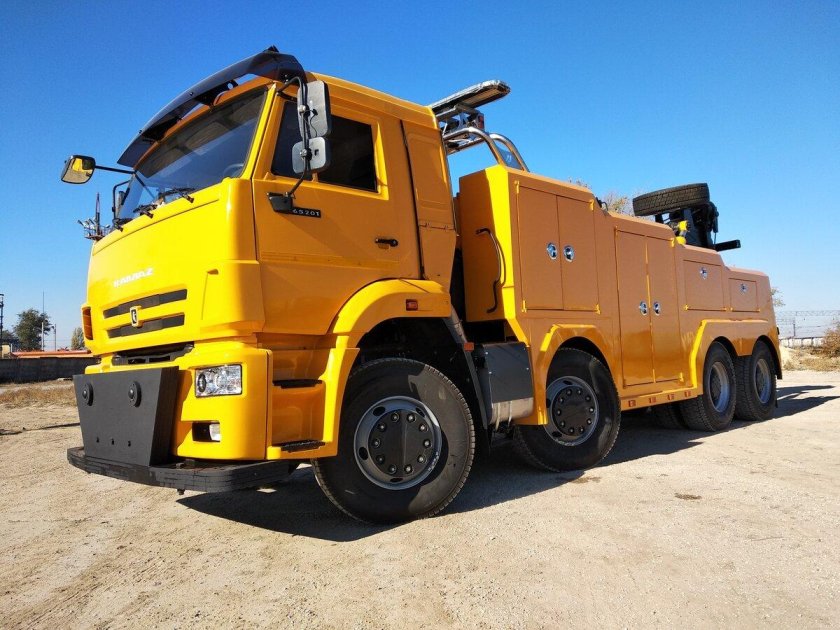 КАМАЗ 65201 эвакуатор