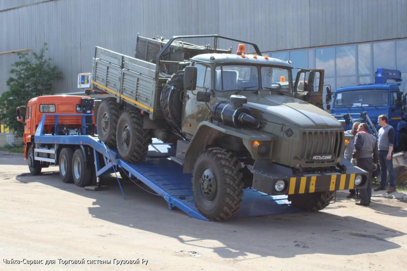 КАМАЗ 6х6 эвакуатор