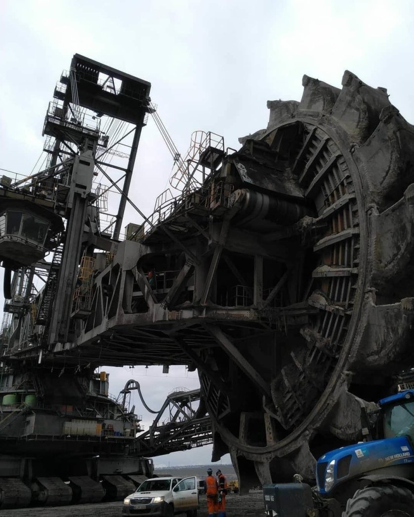 Роторный экскаватор Баггер