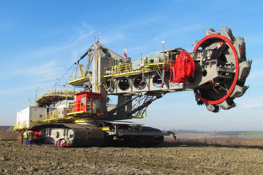 Роторный экскаватор Азовмаш