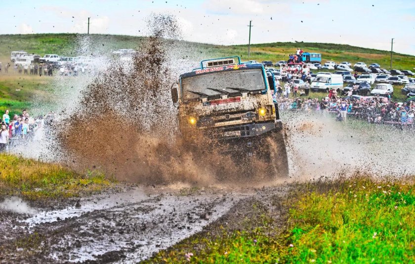 КАМАЗ мастер по грязи