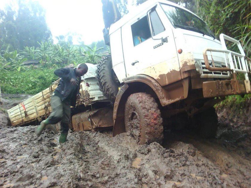 КАМАЗ он и в Африке КАМАЗ