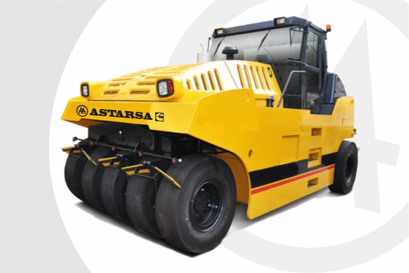 Прицепной каток на пневмоколесном ходу 25 т