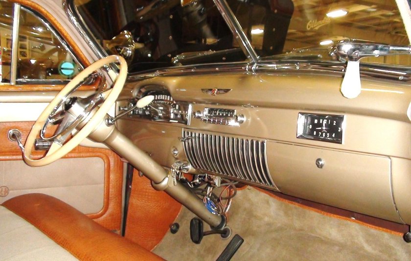 57 Cadillac Interior