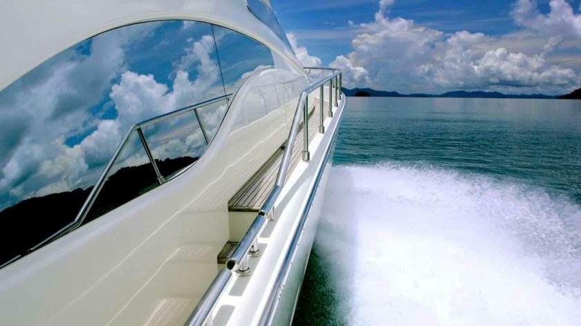 Шикарная яхта