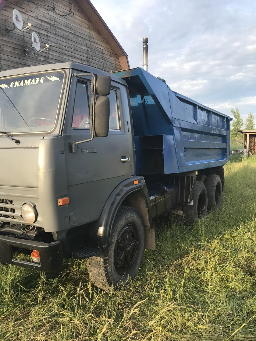 ГАЗ КАМАЗ песок
