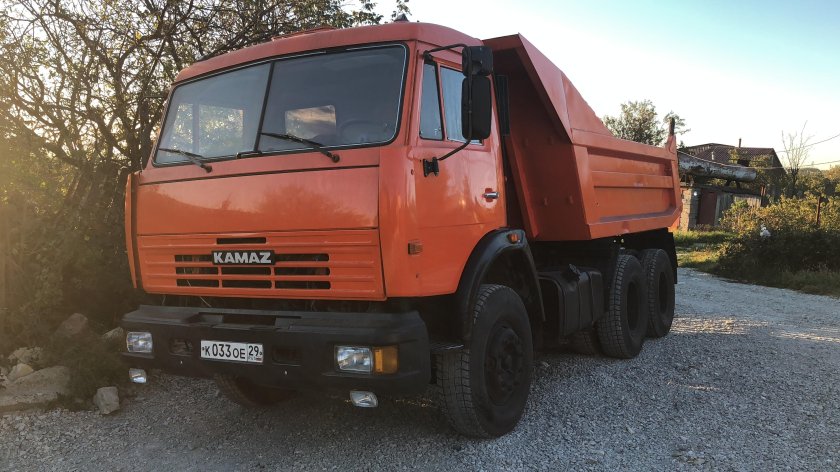12 Кубовый КАМАЗ