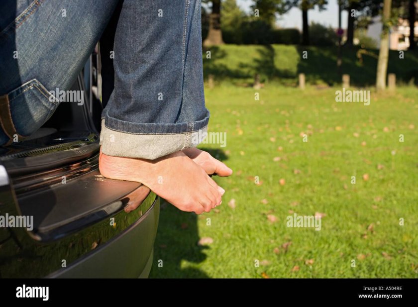 Пятки парней