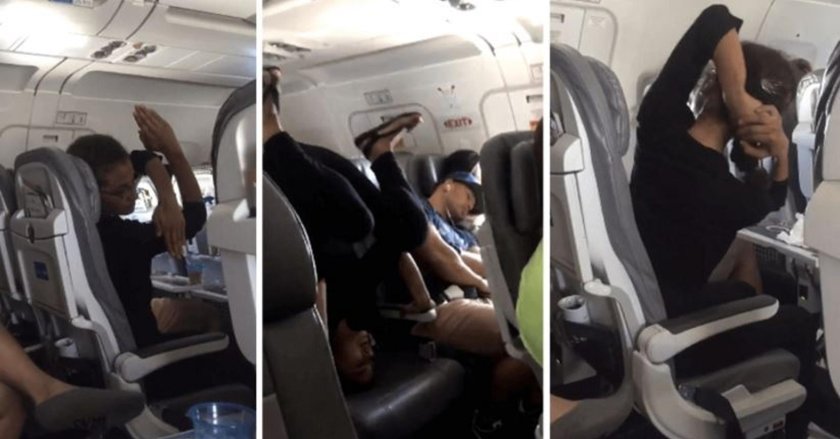 Упражнение самолет