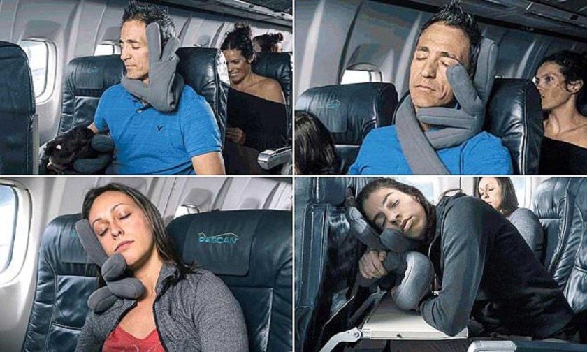 Спать в самолете