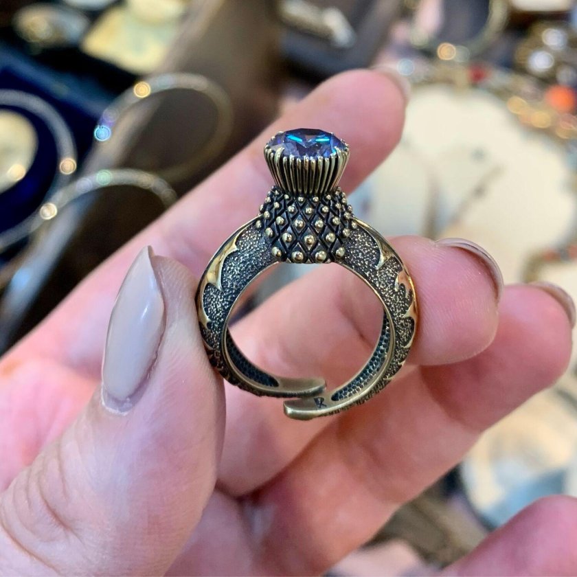 Кольцо чертополох