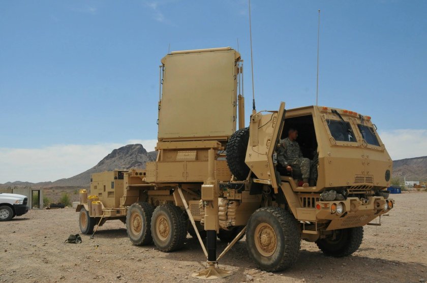 РЛС контрбатарейной борьбы an/TPQ-36