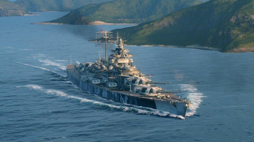 Немецкий линкор Тирпиц