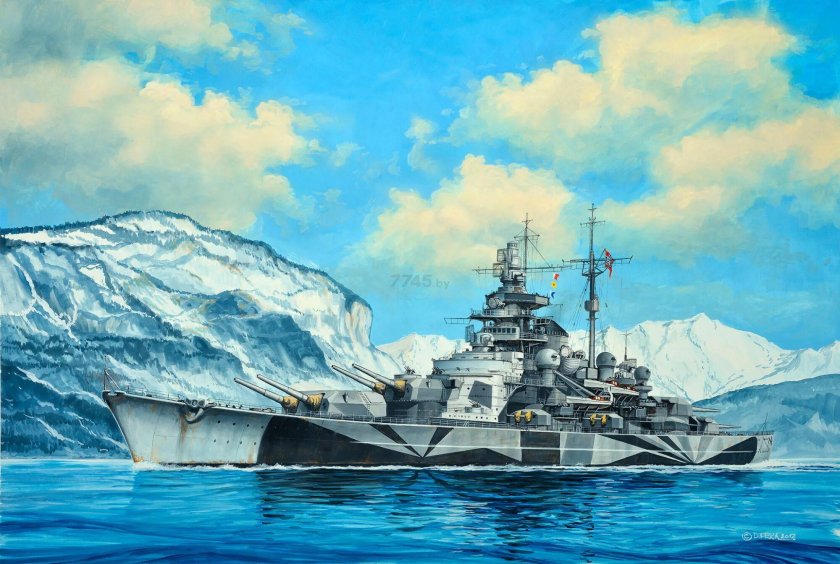Сборная модель Revell Tirpitz (05822 ) 1:1200