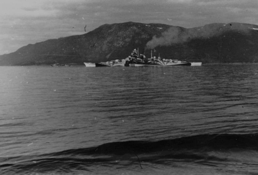 Тирпиц во фьордах