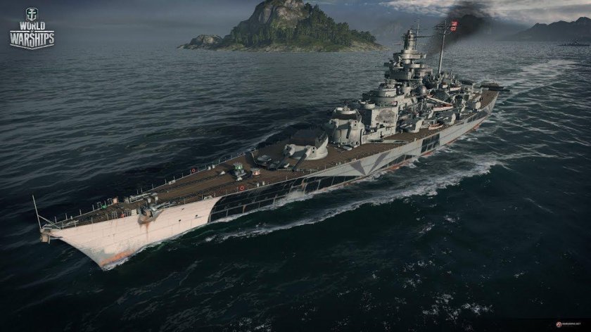 Бисмарк линкор варшипс