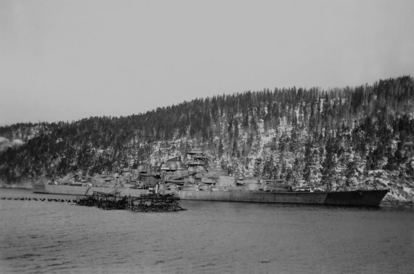 Тирпиц во фьордах