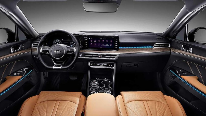 Kia k5 2021 салон