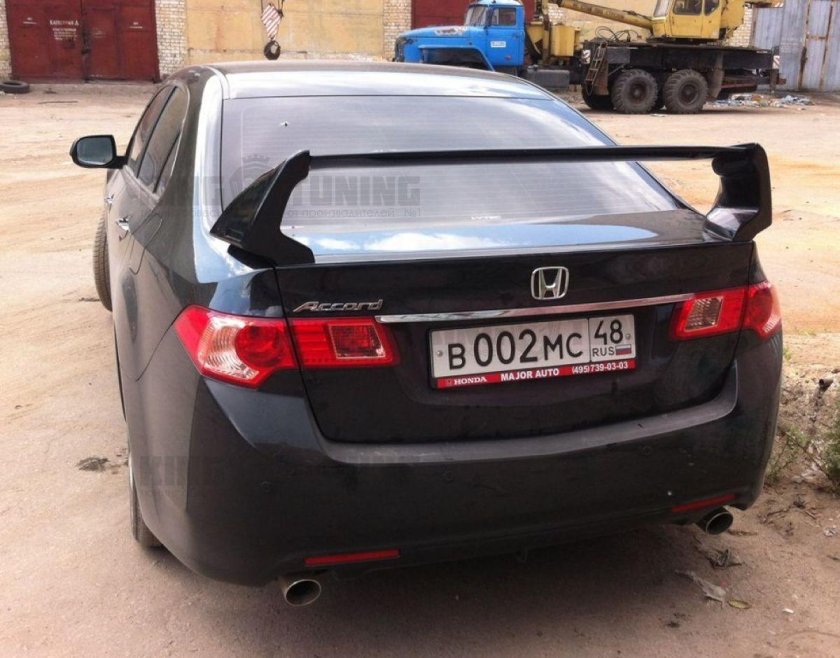 Honda Accord 8 спойлер
