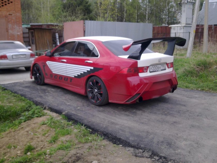 Спойлер Аккорд 7