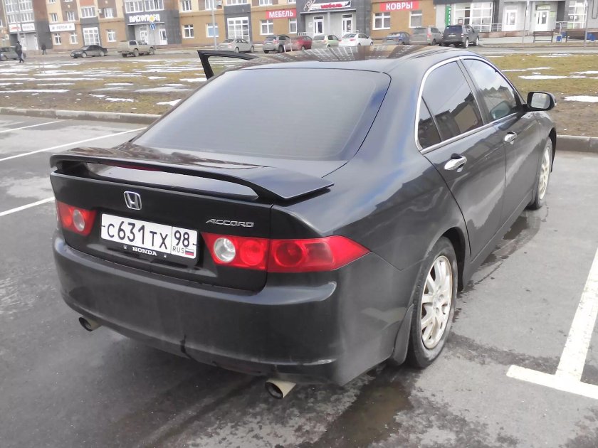 Honda Accord 7 спойлер