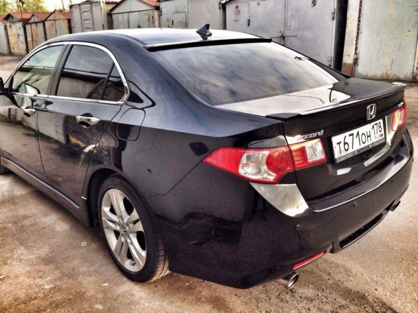 Honda Accord 8 спойлер