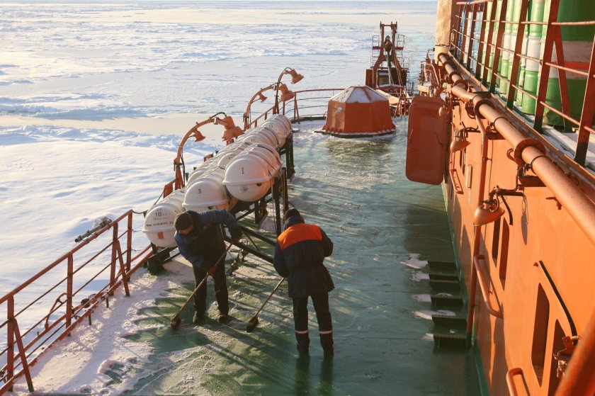 Реакторный отсек ледокола