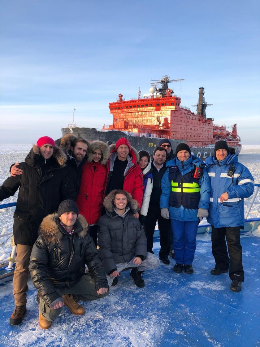 Путешествие на атомном ледоколе на Северный полюс