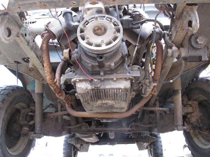 ЛУАЗ 969 подвеска