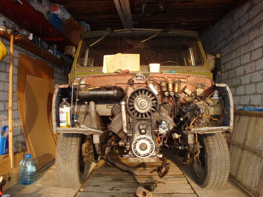 Трансмиссия ЛУАЗ 969м