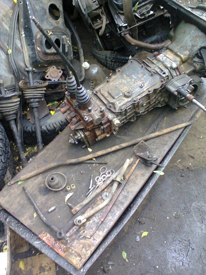 ЛУАЗ-969 трансмиссия