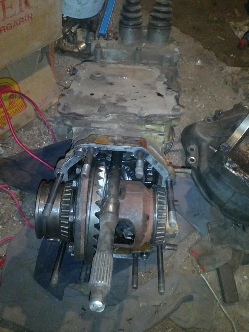 Блокировка дифференциала на ЛУАЗ 969