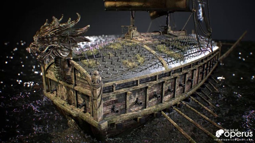 Корейский корабль черепаха