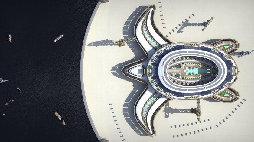 Город черепаха Саудовская Аравия