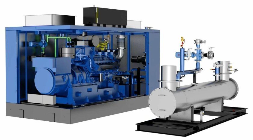 Газопоршневая электростанция Tedom quanto 1200