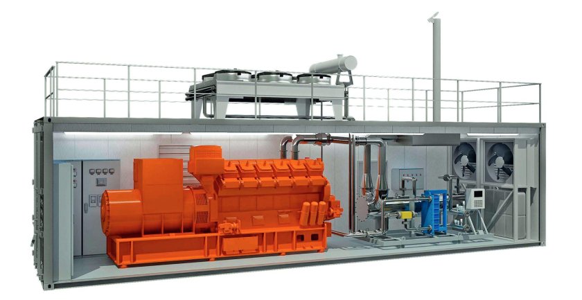 Газопоршневая электростанция 2 МВ