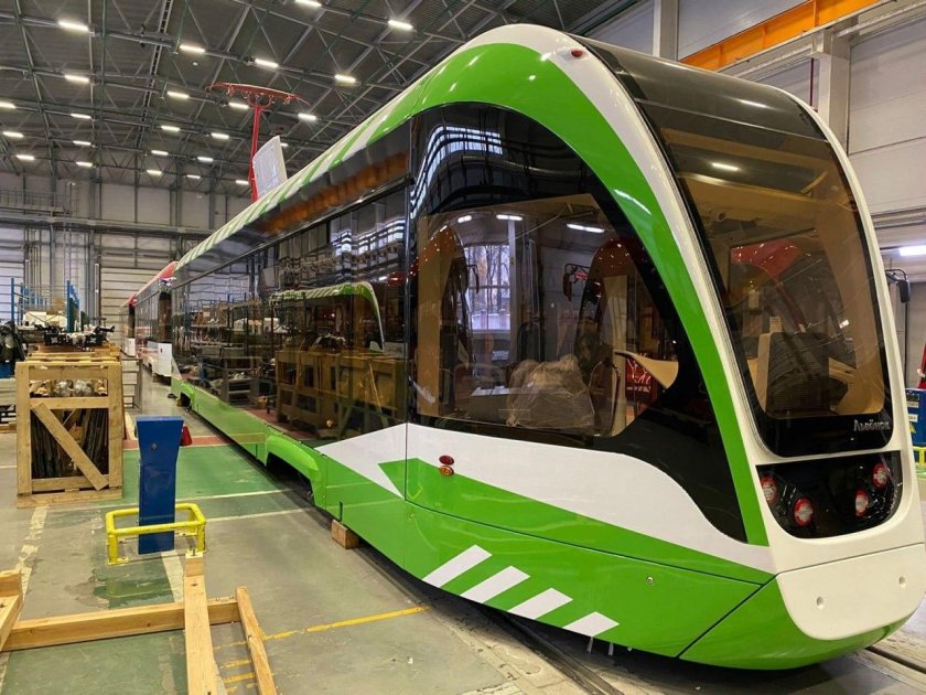 Трамвай Львенок Курск