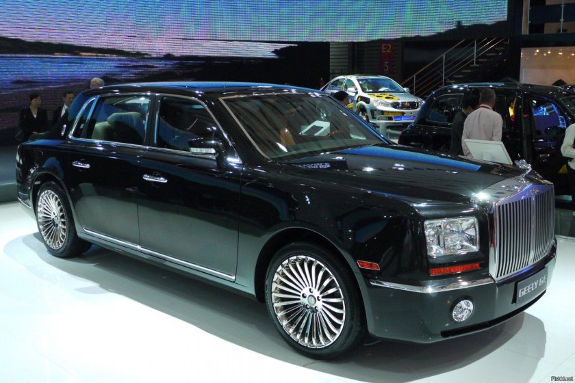 Geely ge китайский Роллс Ройс