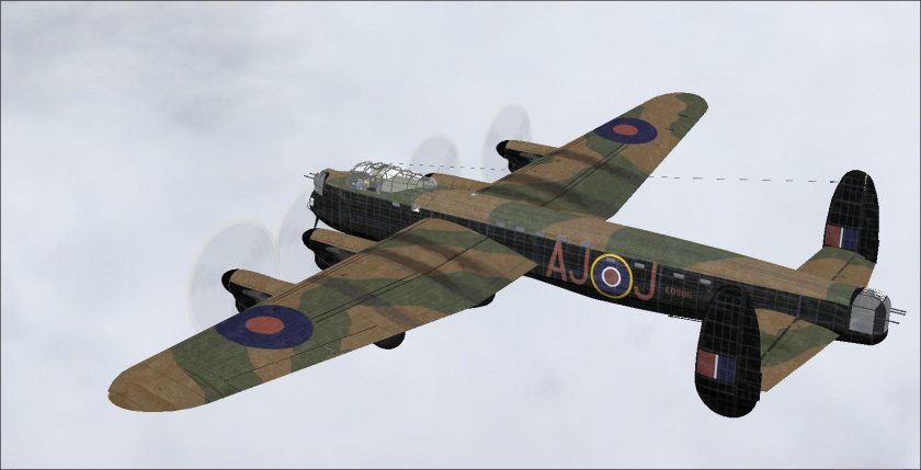 Avro Lancaster чертёж