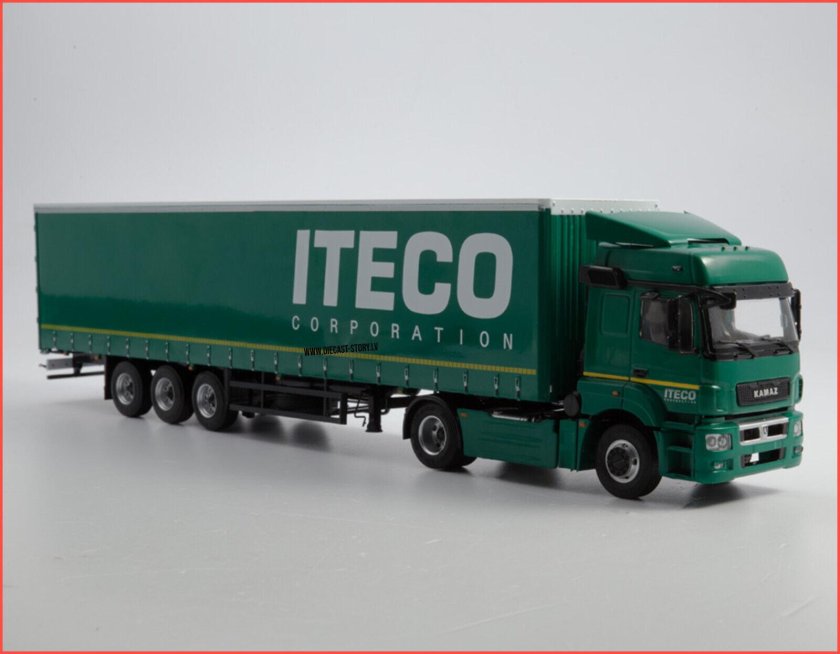 КАМАЗ 5490 С полуприцепом Iteco 1 43