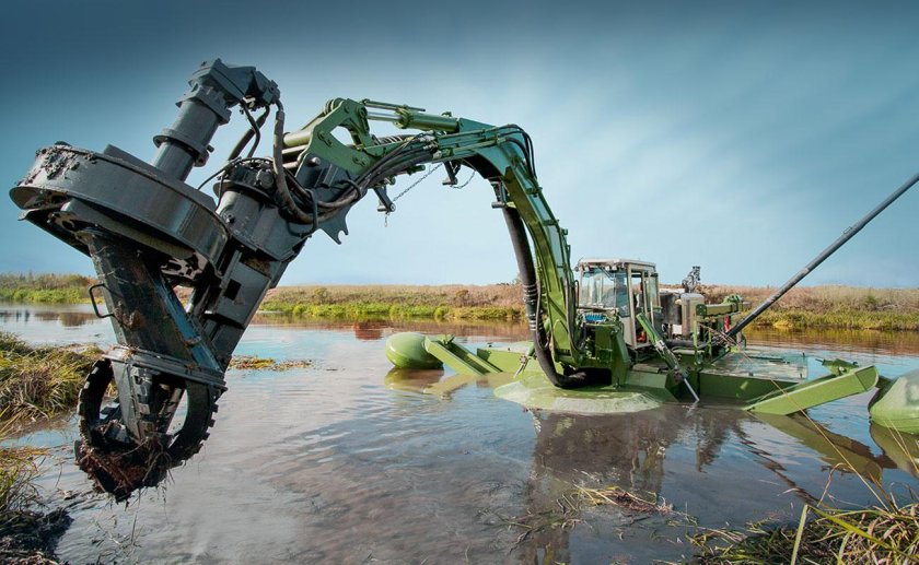 Земснаряд-амфибия Watermaster