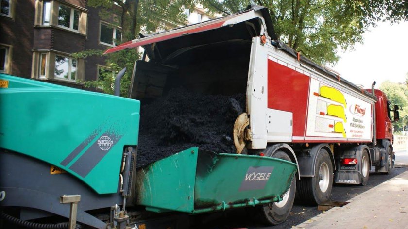 Самосвал с горизонтальной разгрузкой