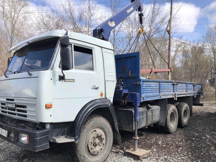 КАМАЗ 53215 С КМУ