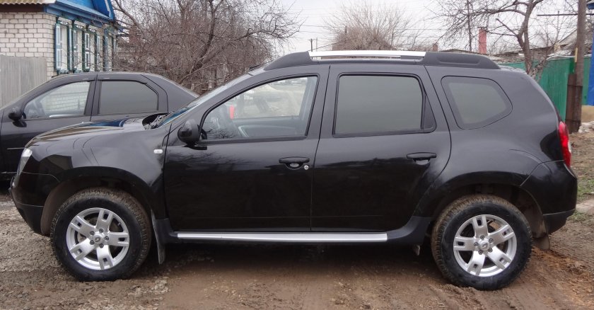 Литые диски r17 Дастер черный