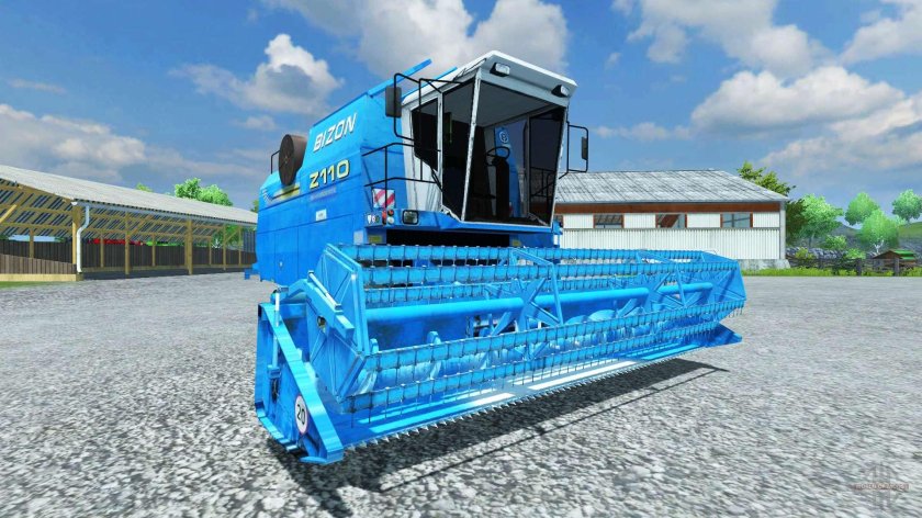Зерноуборочный комбайн Bizon z110