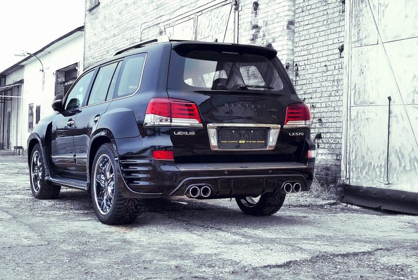 Обвес Invader Lexus lx570